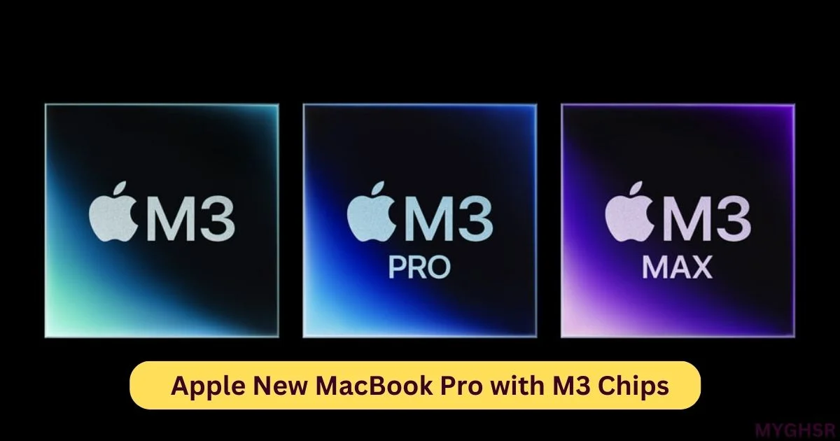 Apple New MacBook Pro with M3 Chips