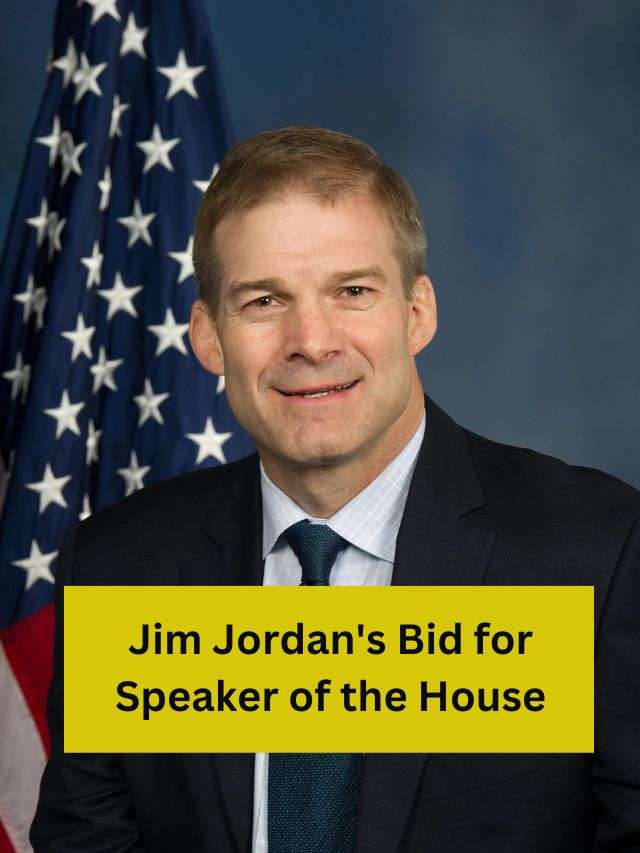 Jim Jordan's Bid for Speaker of the House