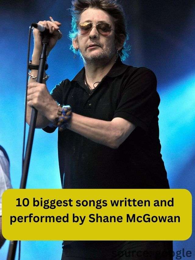 10 biggest songs written and performed by Shane McGowan