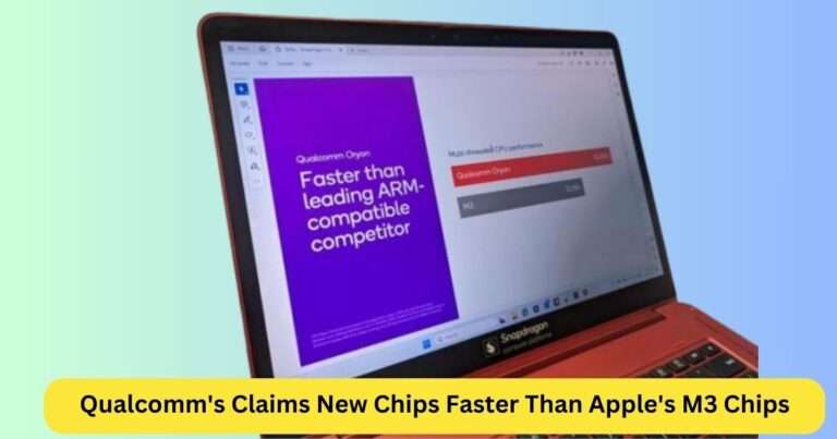 Qualcomm's Claims New Chips 21% Faster Than Apple's M3 Chips