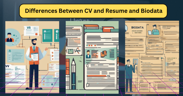 CV And Resume And Biodata